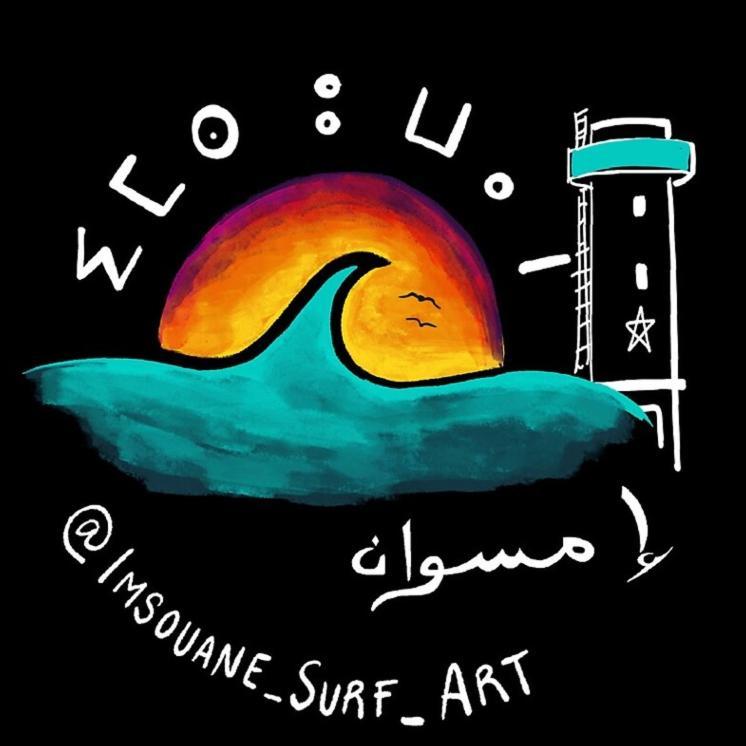 Apartamento Imsouane Surf Art Luaran gambar